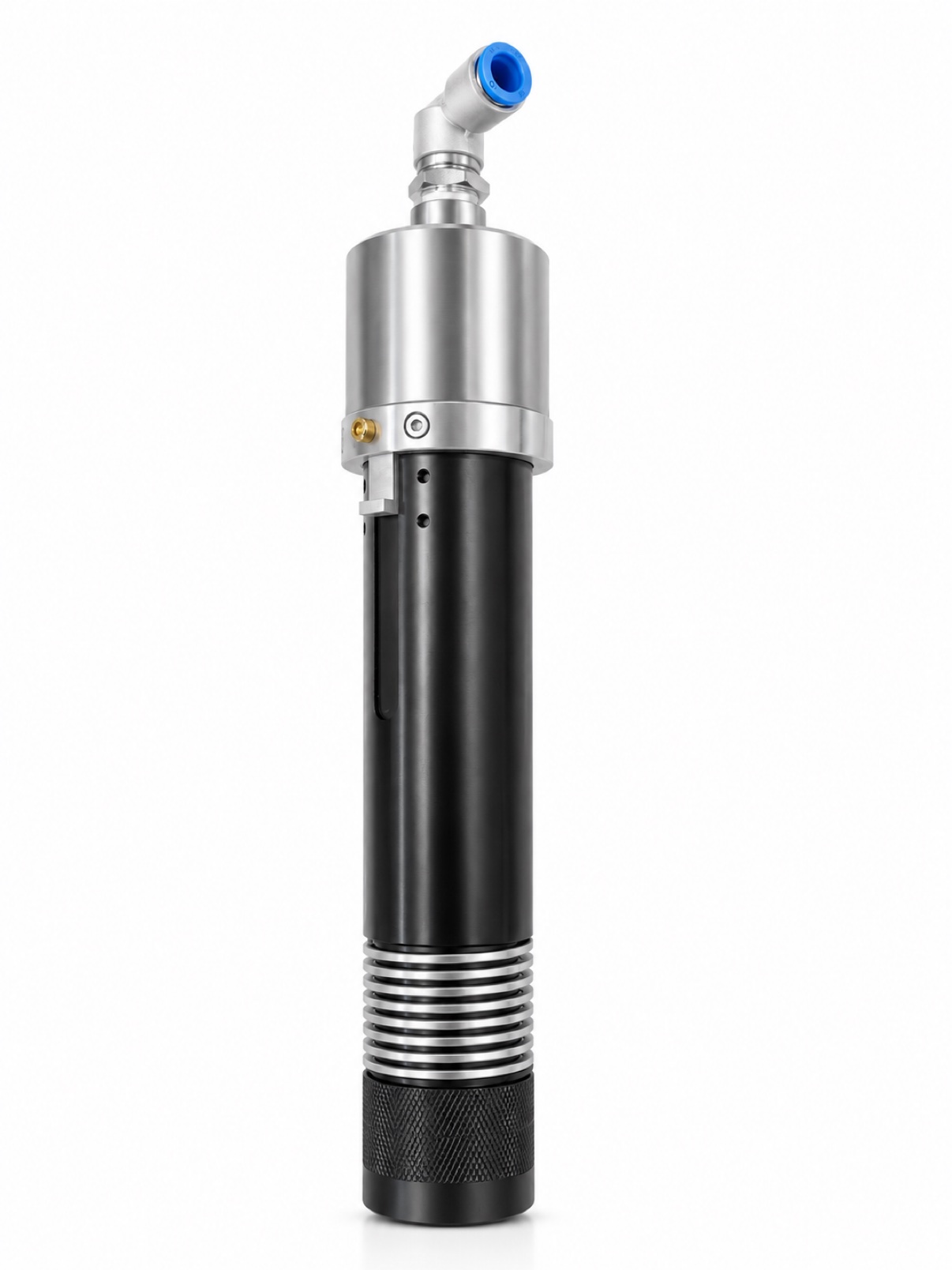 High-frequency pneumatic knife — angle view
